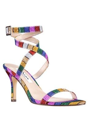 Nina Shoes Vanna Rainbow Strappy Heels